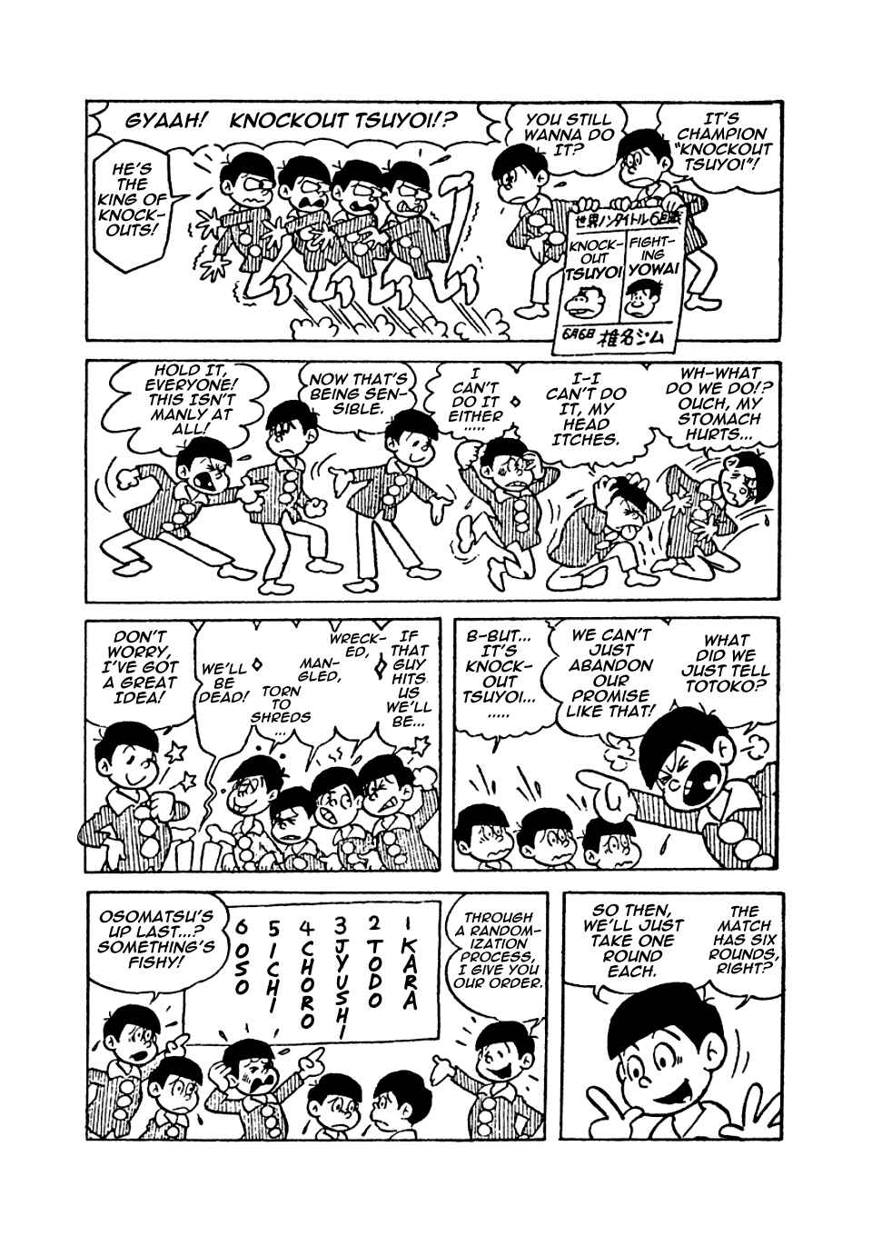 Page 4 Chapter 10 Osomatsu-kun