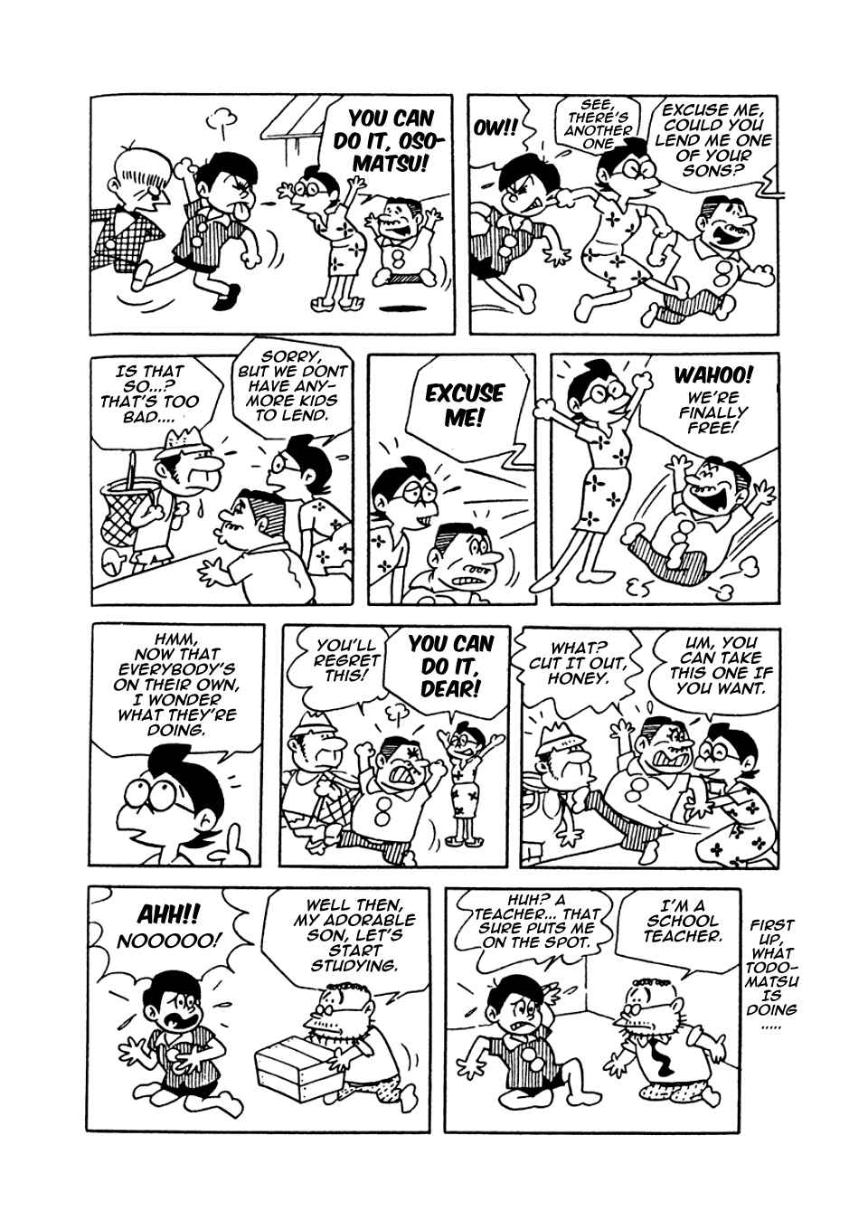 Page 4 Chapter 5 Osomatsu-kun