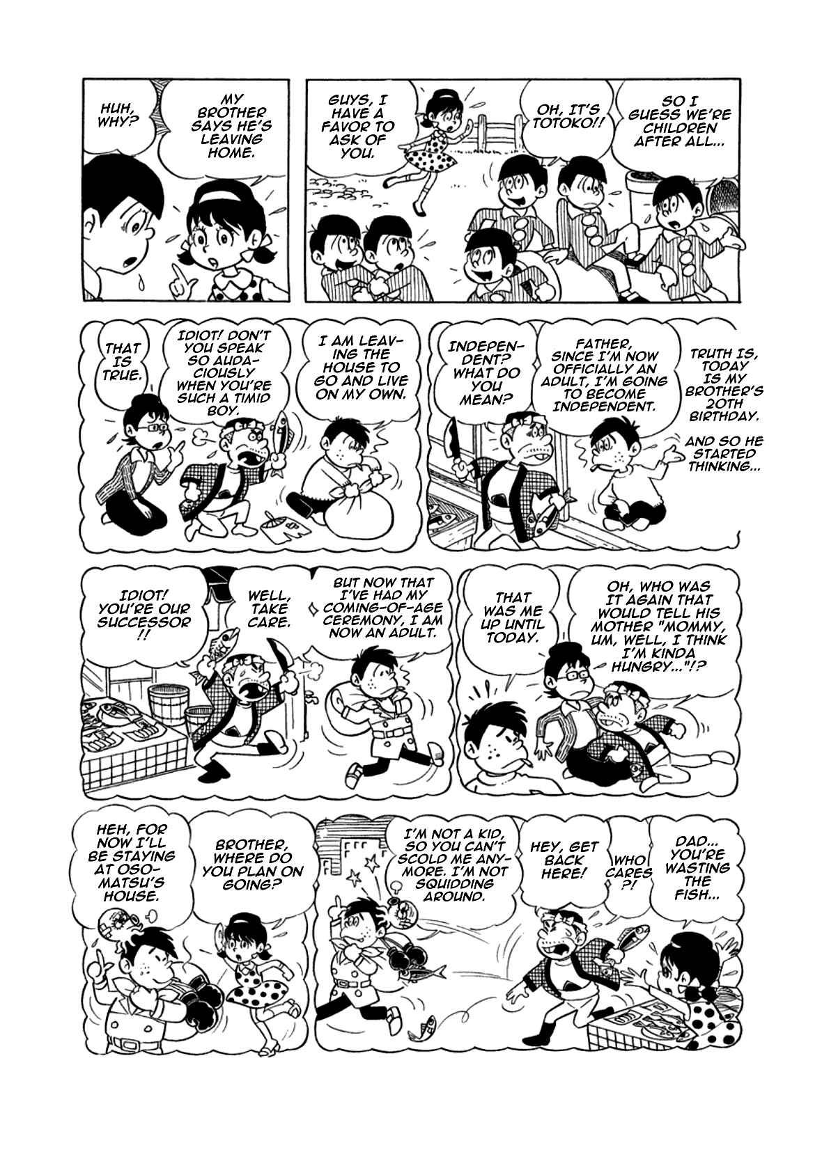 Page 6 Chapter 7 Osomatsu-kun