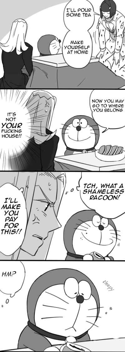 Page 18 Chapter 1 JoJos Bizarre Adventure / Doraemon - Doraemon & Bucciarati (Doujinshi)