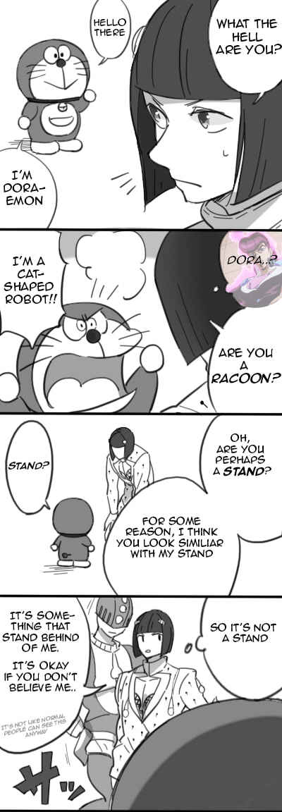 Page 2 Chapter 1 JoJos Bizarre Adventure / Doraemon - Doraemon & Bucciarati (Doujinshi)