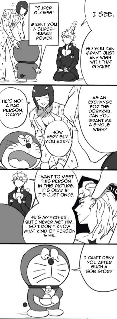 Page 8 Chapter 1 JoJos Bizarre Adventure / Doraemon - Doraemon & Bucciarati (Doujinshi)