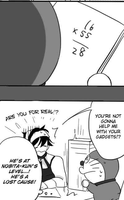 Page 12 Chapter 2 JoJos Bizarre Adventure / Doraemon - Doraemon & Bucciarati (Doujinshi)
