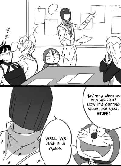Page 17 Chapter 2 JoJos Bizarre Adventure / Doraemon - Doraemon & Bucciarati (Doujinshi)