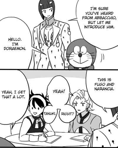 Page 9 Chapter 2 JoJos Bizarre Adventure / Doraemon - Doraemon & Bucciarati (Doujinshi)