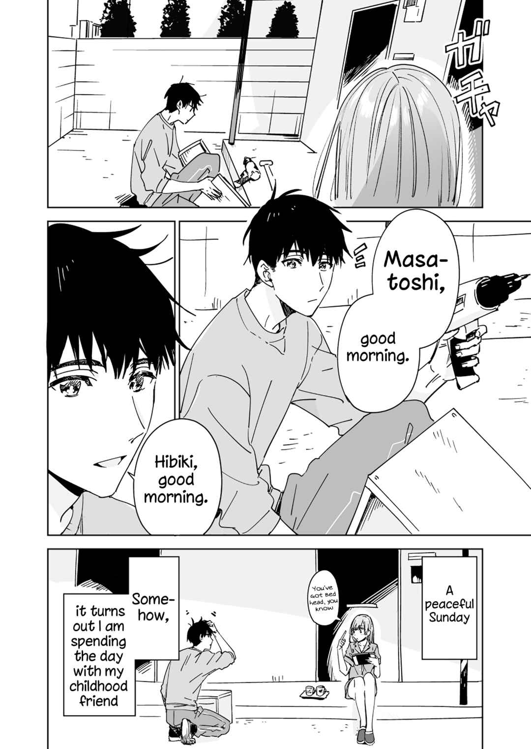Page 2 Chapter 1 Childhood Friends on Sunday