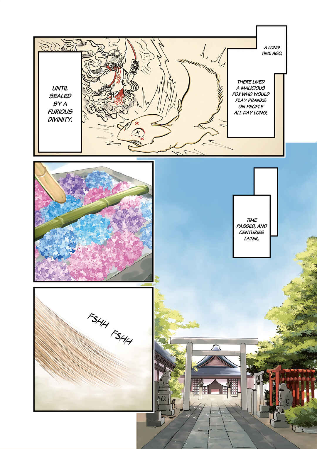 Page 4 Chapter 0 Wakarasero! Namaikitsune-sama