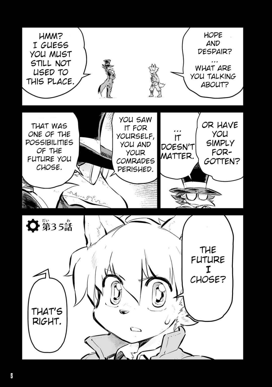 Page 1 Chapter 35 FUGA: Melodies of Steel