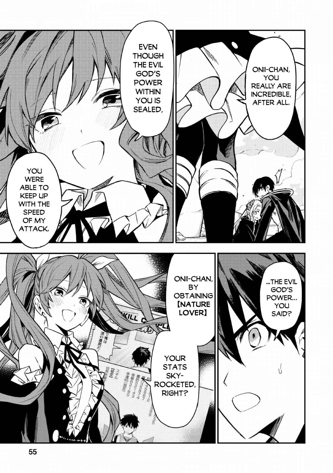 Page 9 Chapter 23 Nomin Kanren no Sukiru Bakka Agetetara Nazeka Tsuyoku Natta