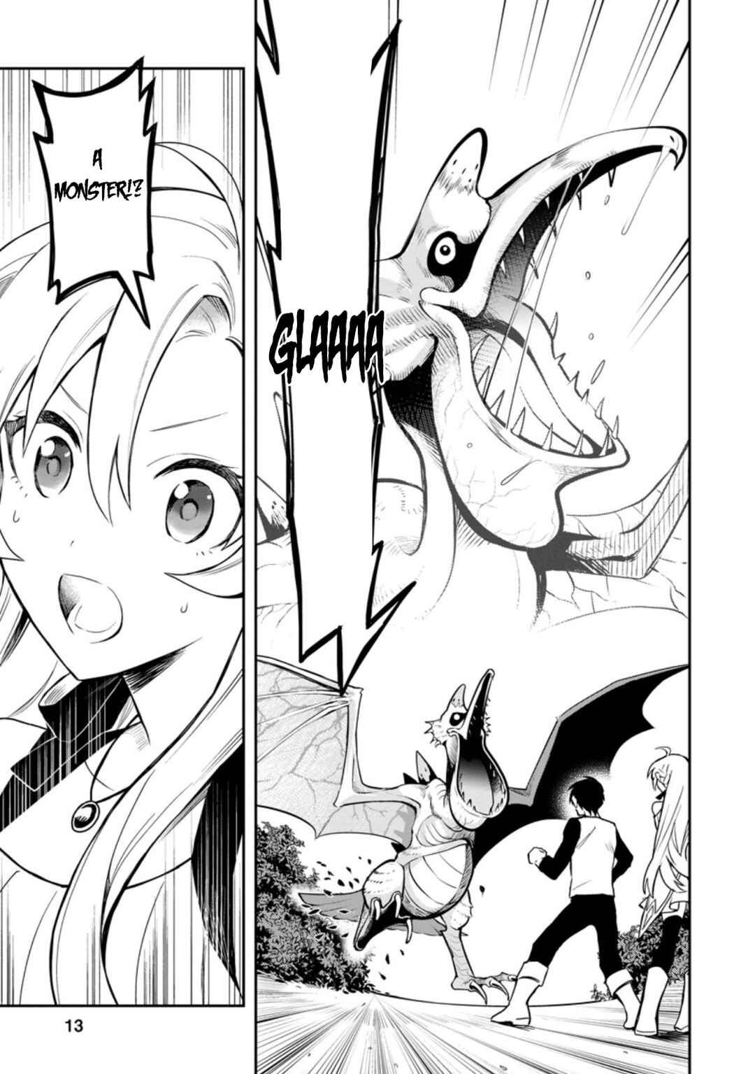 Page 12 Chapter 36.1 Nomin Kanren no Sukiru Bakka Agetetara Nazeka Tsuyoku Natta