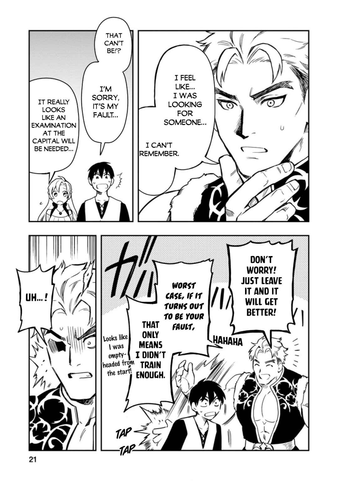 Page 20 Chapter 36.1 Nomin Kanren no Sukiru Bakka Agetetara Nazeka Tsuyoku Natta