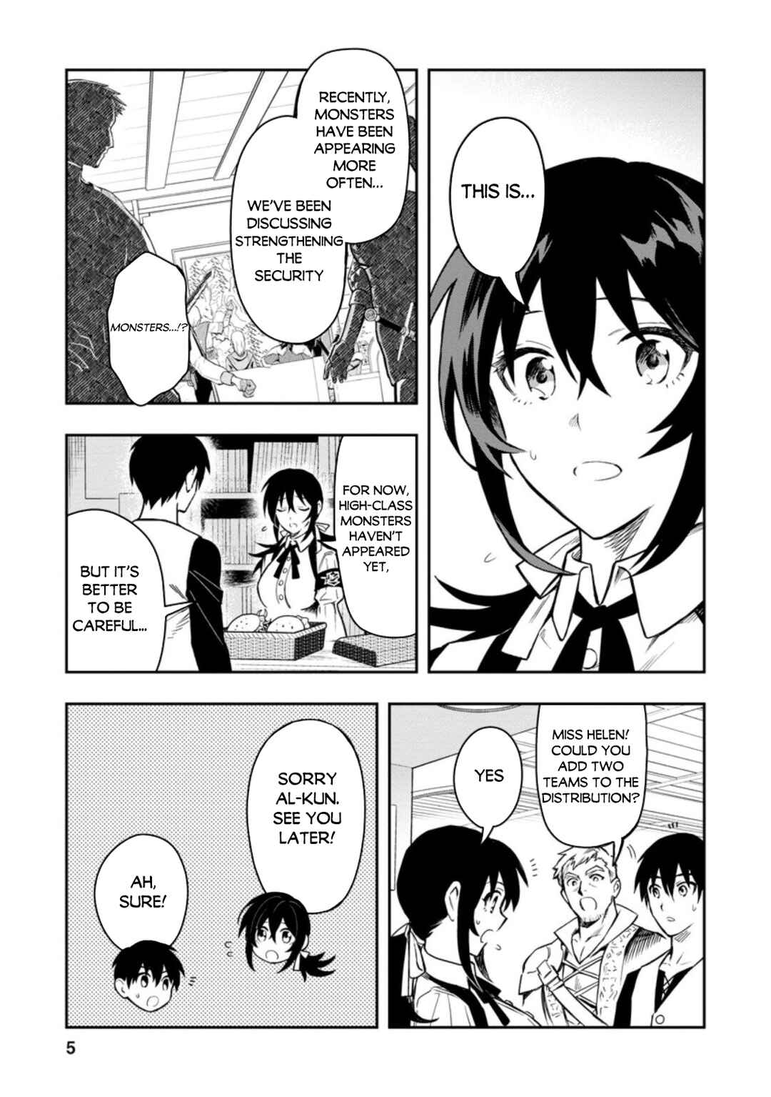 Page 4 Chapter 36.1 Nomin Kanren no Sukiru Bakka Agetetara Nazeka Tsuyoku Natta