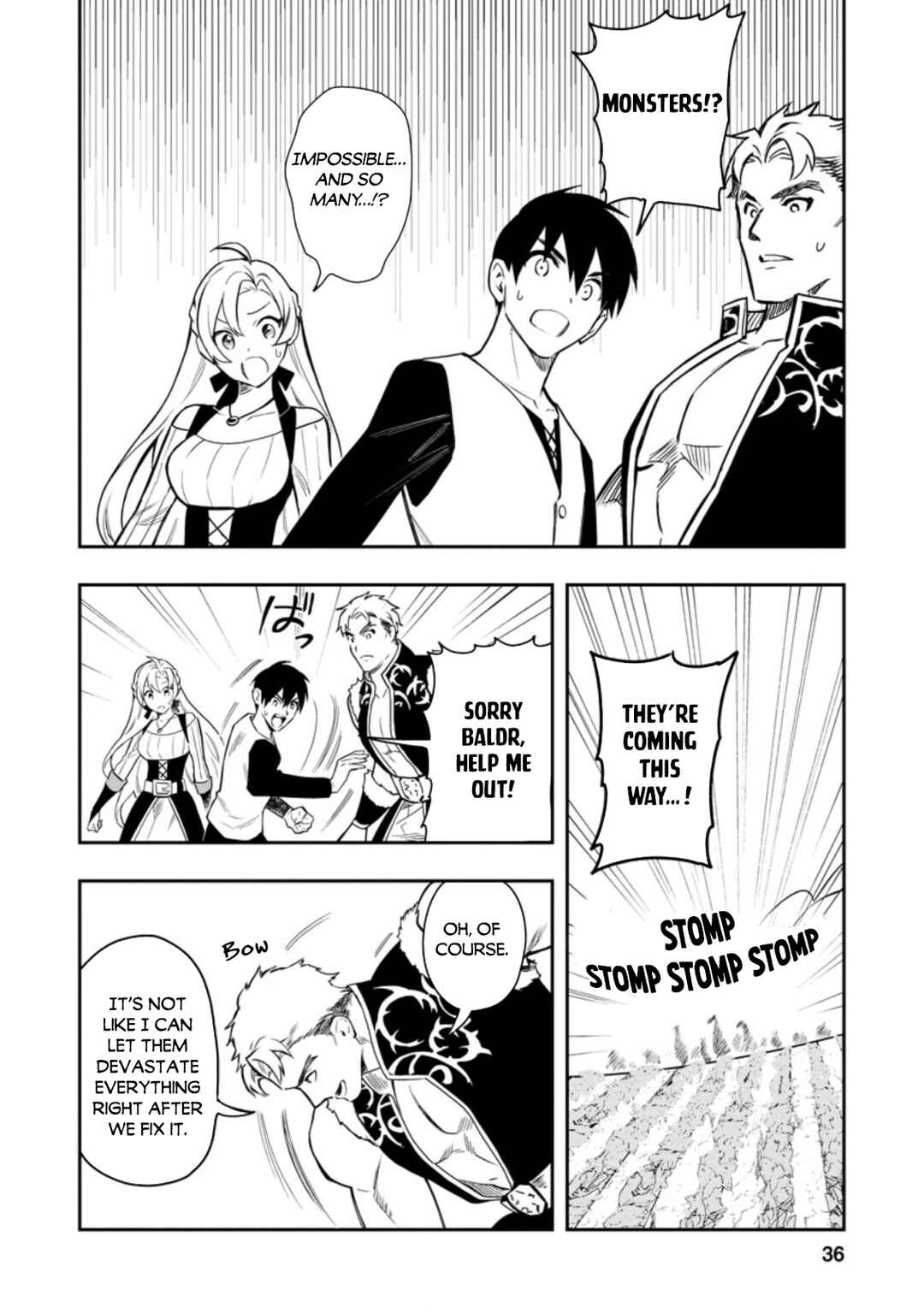 Page 15 Chapter 36.2 Nomin Kanren no Sukiru Bakka Agetetara Nazeka Tsuyoku Natta