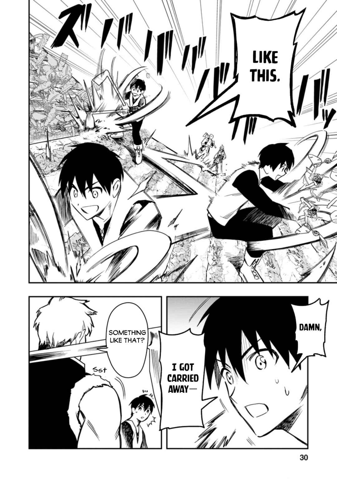 Page 9 Chapter 36.2 Nomin Kanren no Sukiru Bakka Agetetara Nazeka Tsuyoku Natta