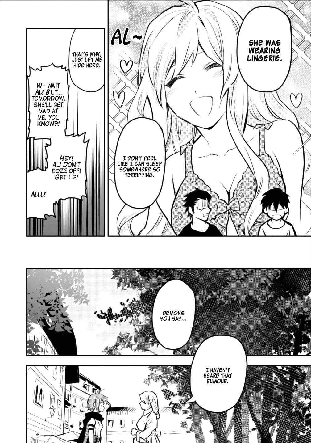 Page 12 Chapter 8 Nomin Kanren no Sukiru Bakka Agetetara Nazeka Tsuyoku Natta