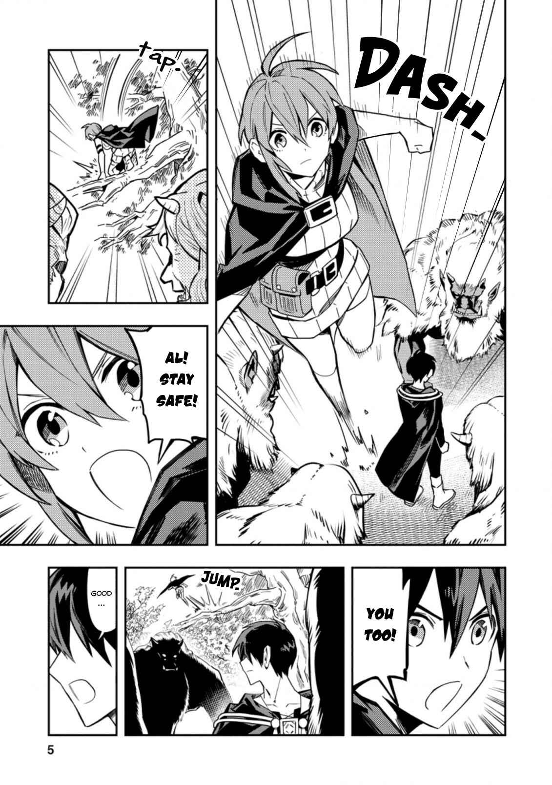 Page 4 Chapter 26.1 Nomin Kanren no Sukiru Bakka Agetetara Nazeka Tsuyoku Natta