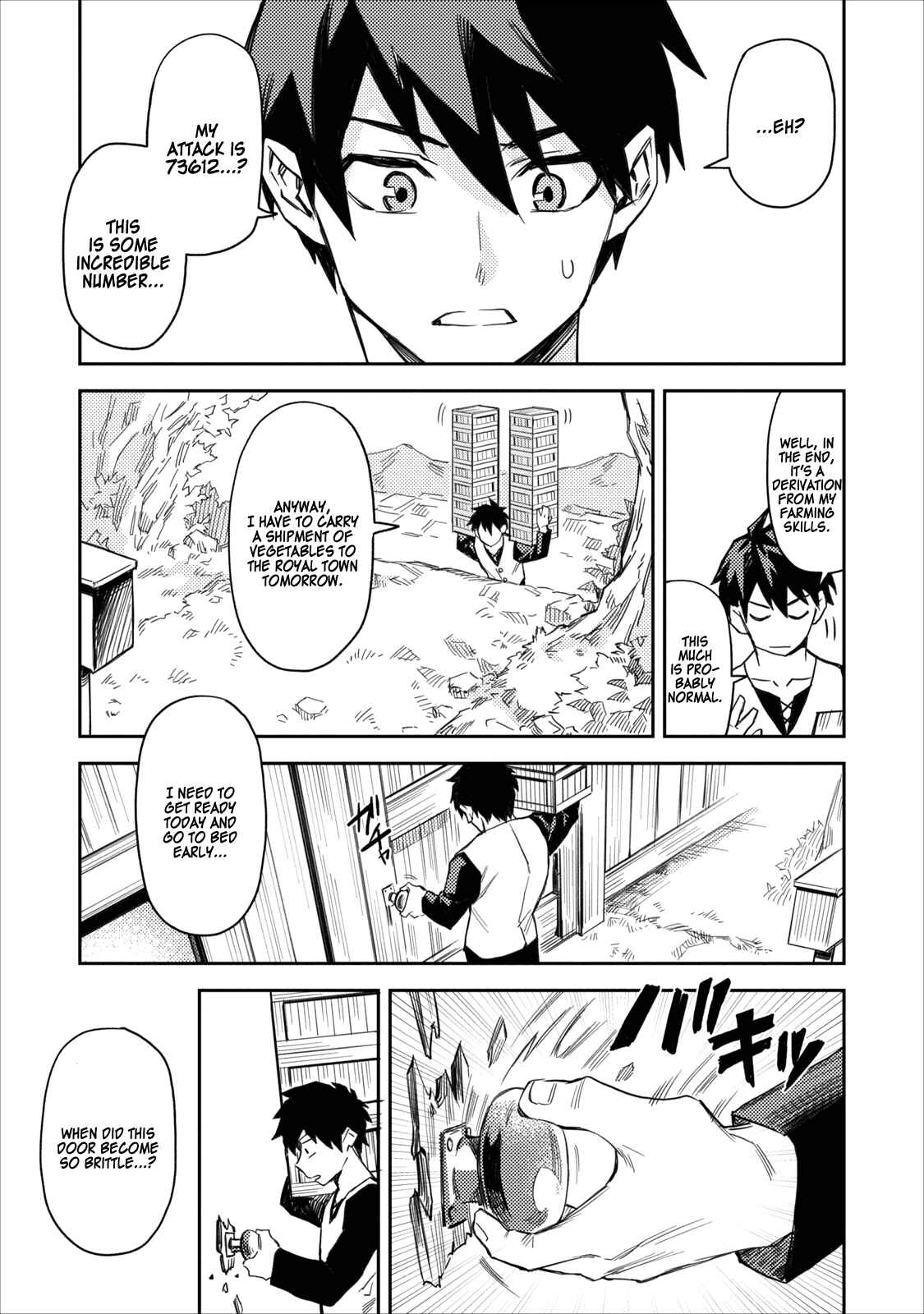 Page 10 Chapter 1 Nomin Kanren no Sukiru Bakka Agetetara Nazeka Tsuyoku Natta