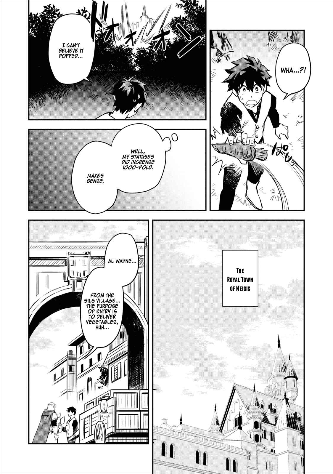 Page 13 Chapter 1 Nomin Kanren no Sukiru Bakka Agetetara Nazeka Tsuyoku Natta