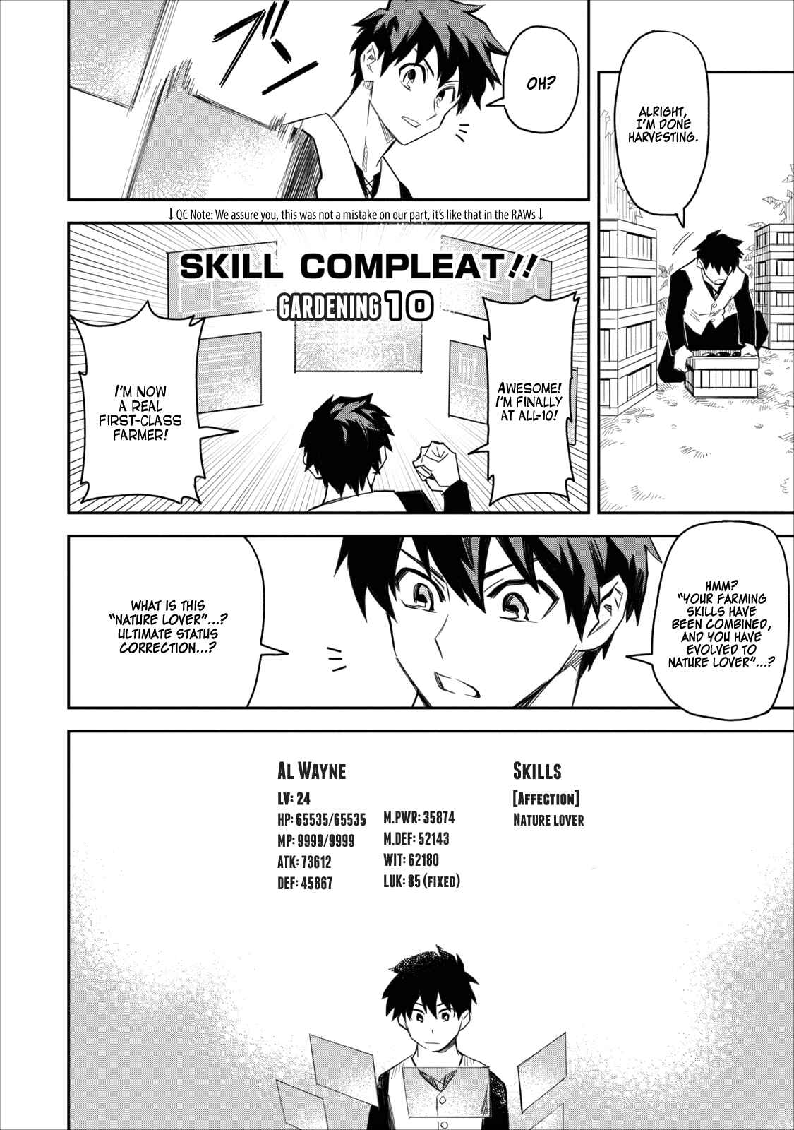 Page 9 Chapter 1 Nomin Kanren no Sukiru Bakka Agetetara Nazeka Tsuyoku Natta