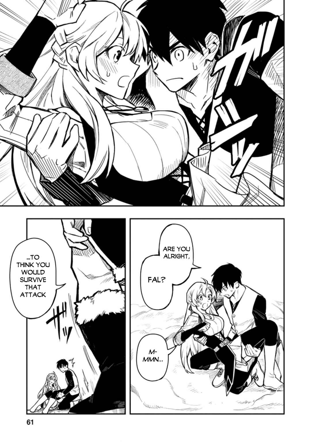 Page 10 Chapter 37.1 Nomin Kanren no Sukiru Bakka Agetetara Nazeka Tsuyoku Natta