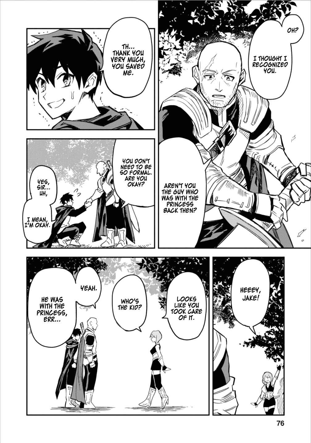 Page 14 Chapter 3 Nomin Kanren no Sukiru Bakka Agetetara Nazeka Tsuyoku Natta