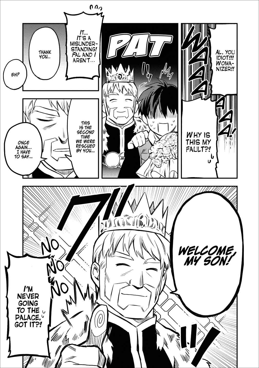 Page 36 Chapter 13 Nomin Kanren no Sukiru Bakka Agetetara Nazeka Tsuyoku Natta