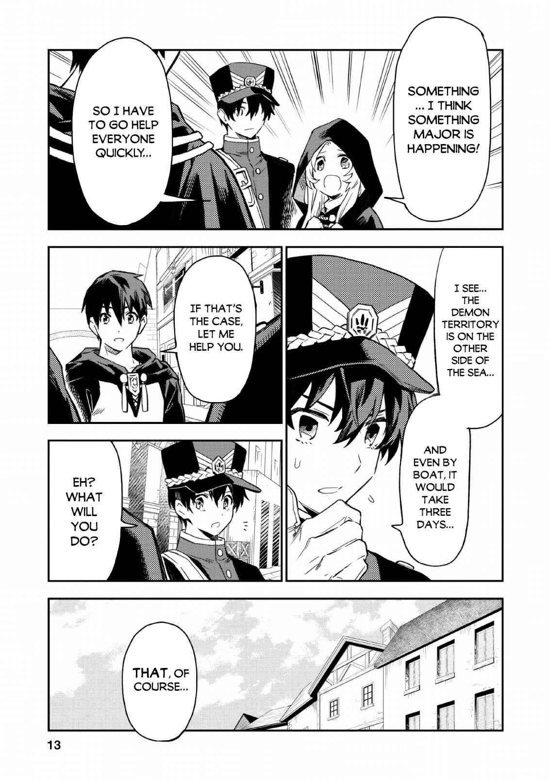 Page 12 Chapter 21 Nomin Kanren no Sukiru Bakka Agetetara Nazeka Tsuyoku Natta
