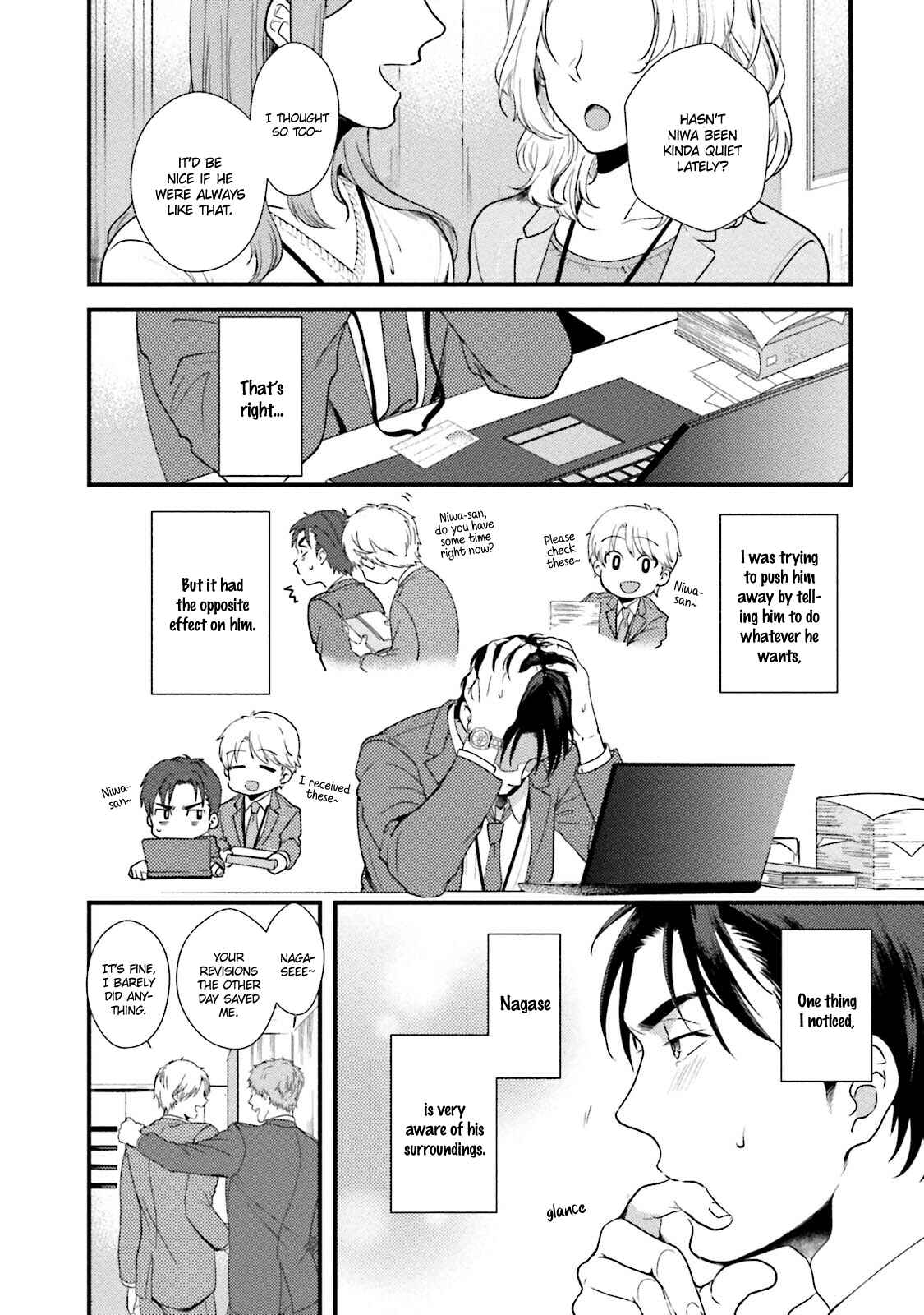 Page 28 Chapter 1 Shachiku Senpai wa Yutori Kouhai ni Sakaraenai