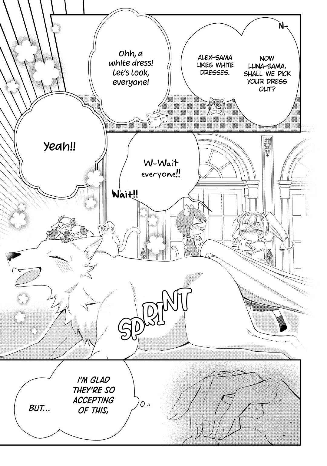 Page 8 Chapter 11 Moto Juui no Reijou wa Konyaku Haki Saremashitaga, Mofumofu-tachi ni Daininkidesu!