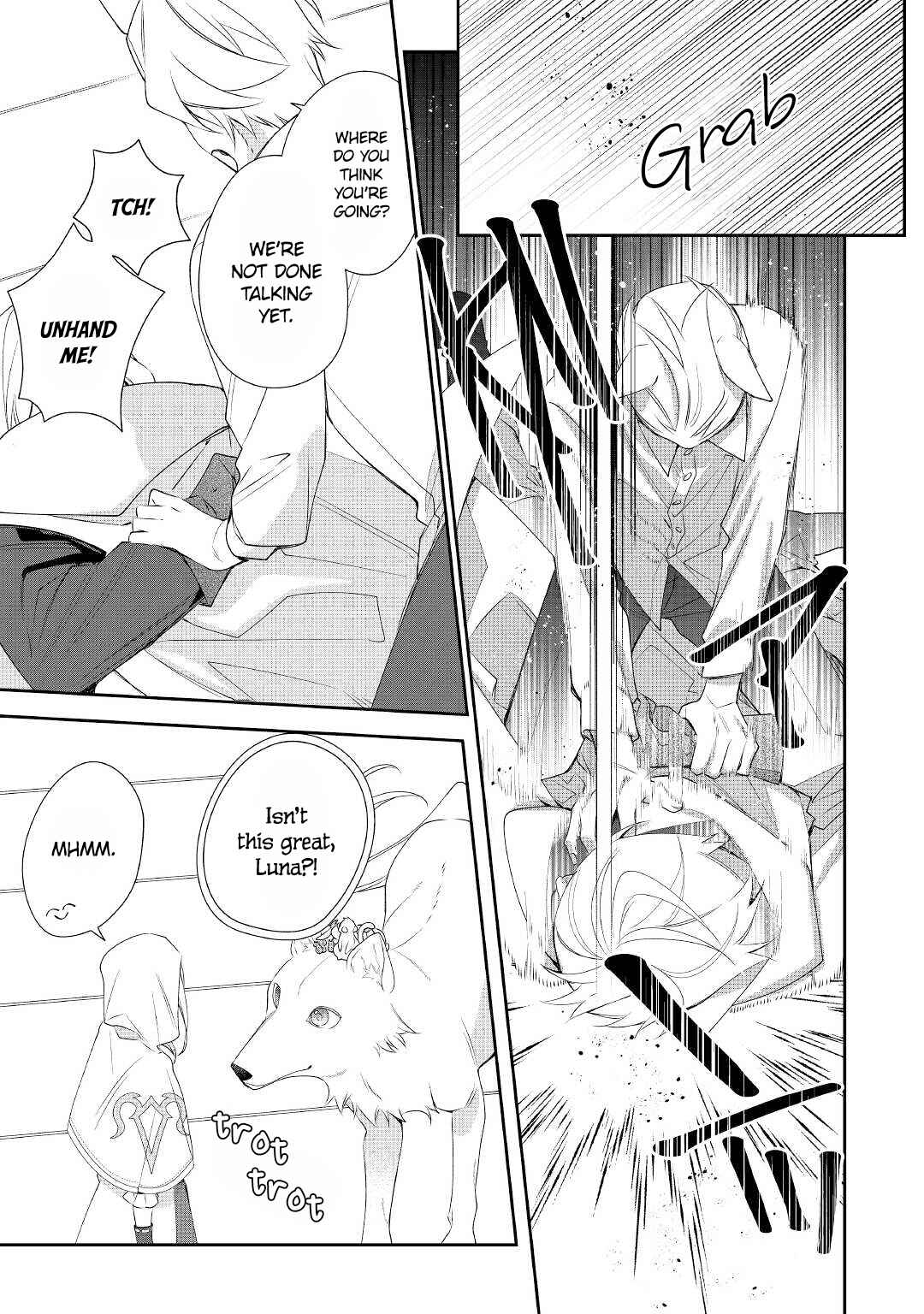Page 12 Chapter 9 Moto Juui no Reijou wa Konyaku Haki Saremashitaga, Mofumofu-tachi ni Daininkidesu!