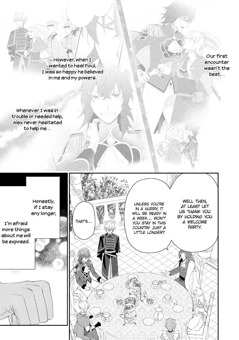 Page 29 Chapter 7 Moto Juui no Reijou wa Konyaku Haki Saremashitaga, Mofumofu-tachi ni Daininkidesu!