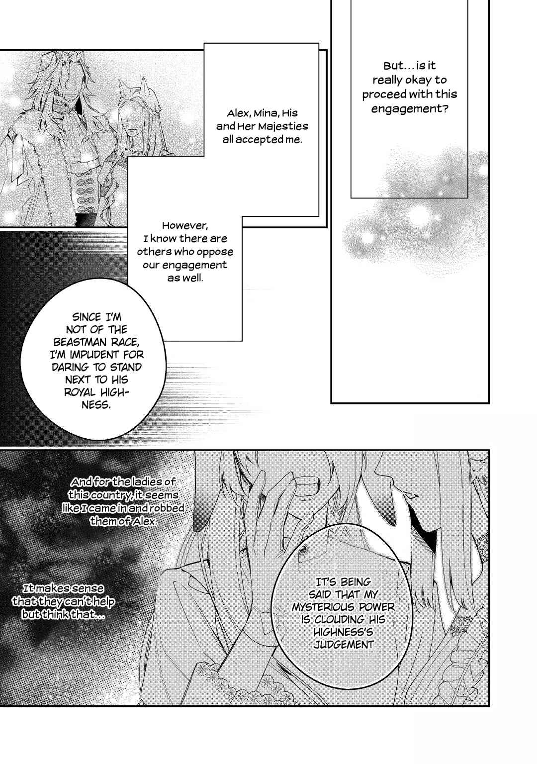 Page 28 Chapter 12 Moto Juui no Reijou wa Konyaku Haki Saremashitaga, Mofumofu-tachi ni Daininkidesu!