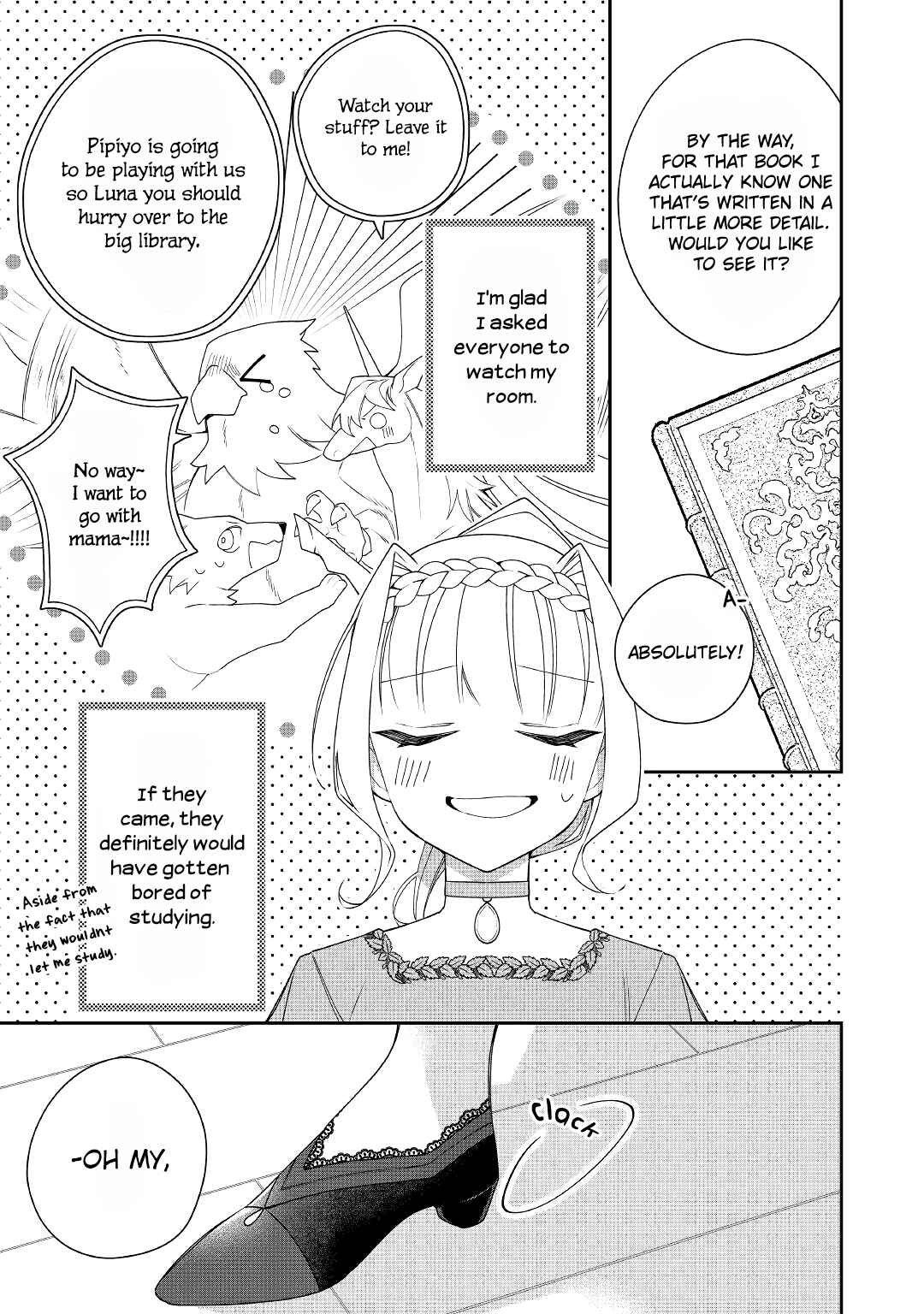 Page 28 Chapter 13 Moto Juui no Reijou wa Konyaku Haki Saremashitaga, Mofumofu-tachi ni Daininkidesu!
