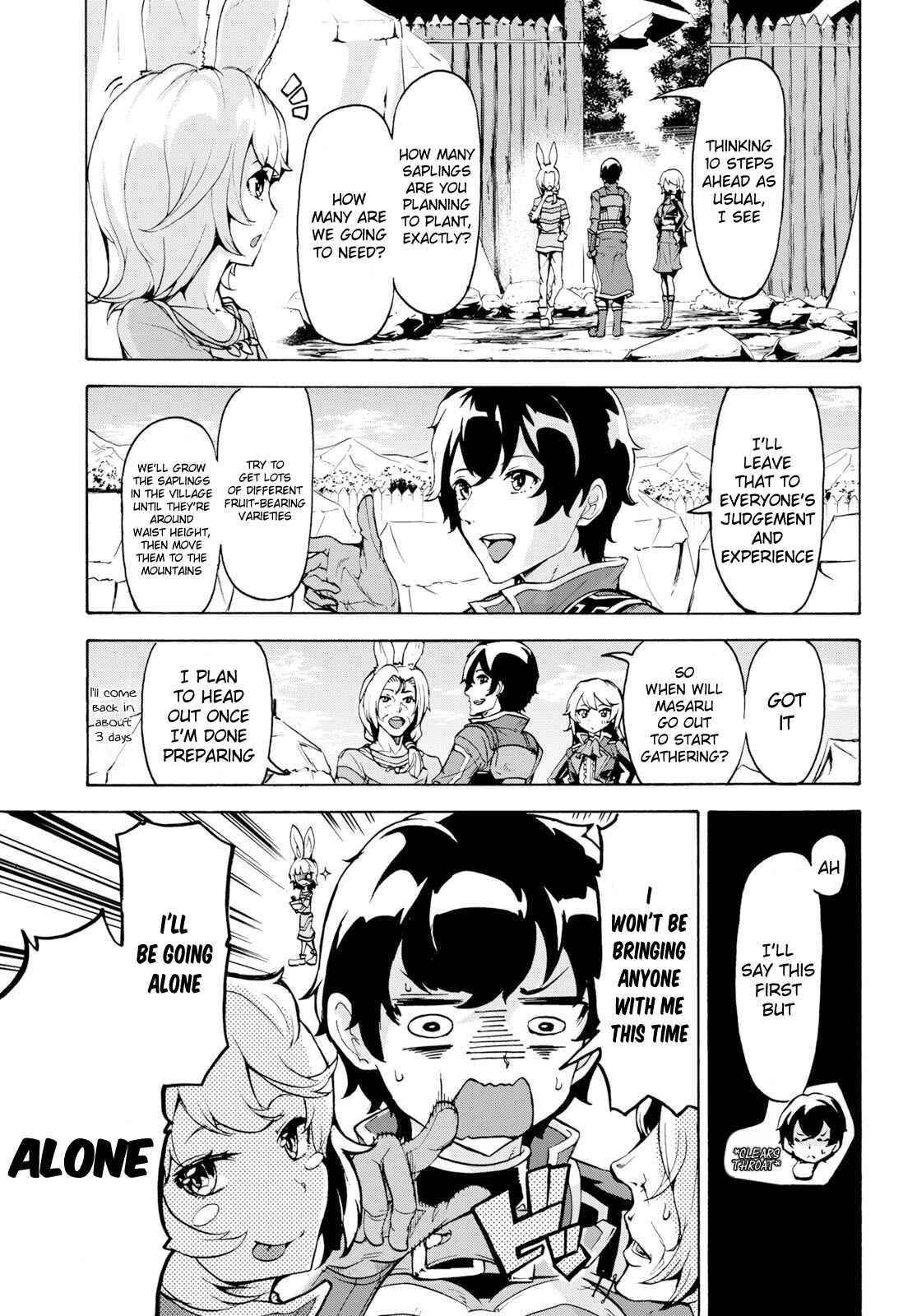 Page 15 Chapter 12 The Home Improvement Store Employee Building an Agricultural Village in Another World