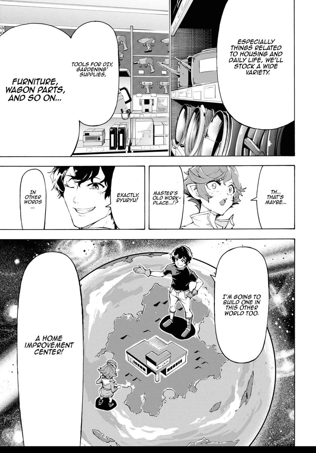 Page 3 Chapter 63 The Home Improvement Store Employee Building an Agricultural Village in Another World