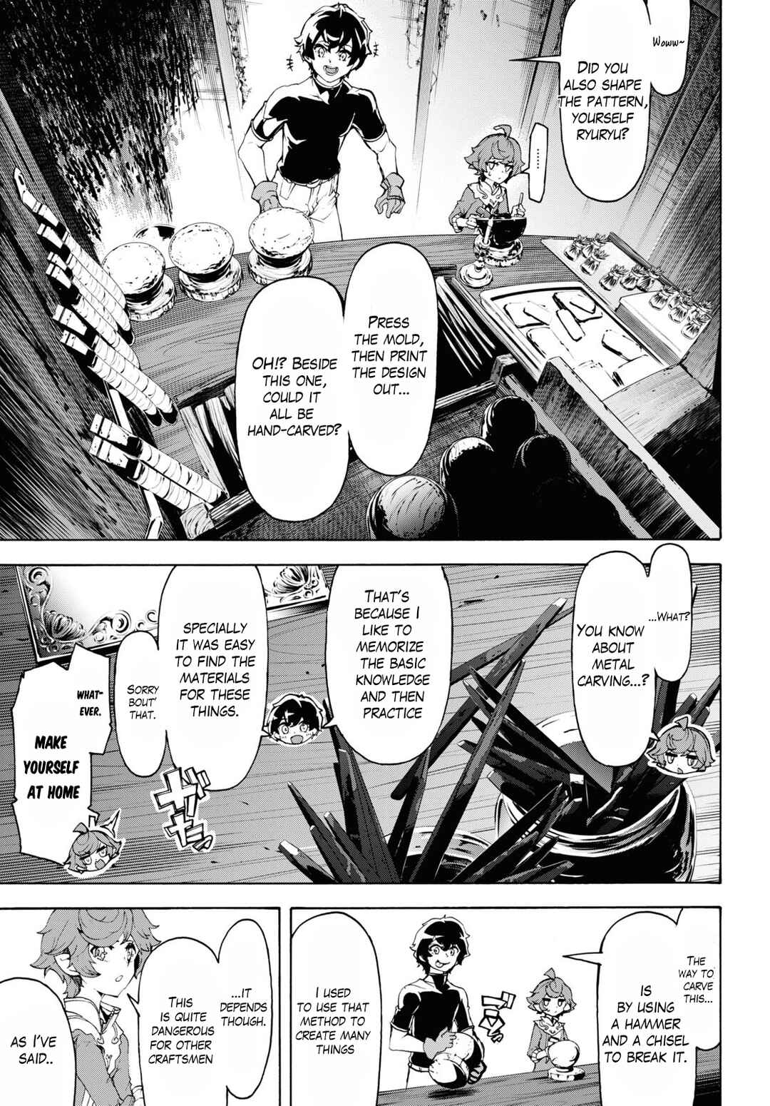 Page 17 Chapter 44 The Home Improvement Store Employee Building an Agricultural Village in Another World