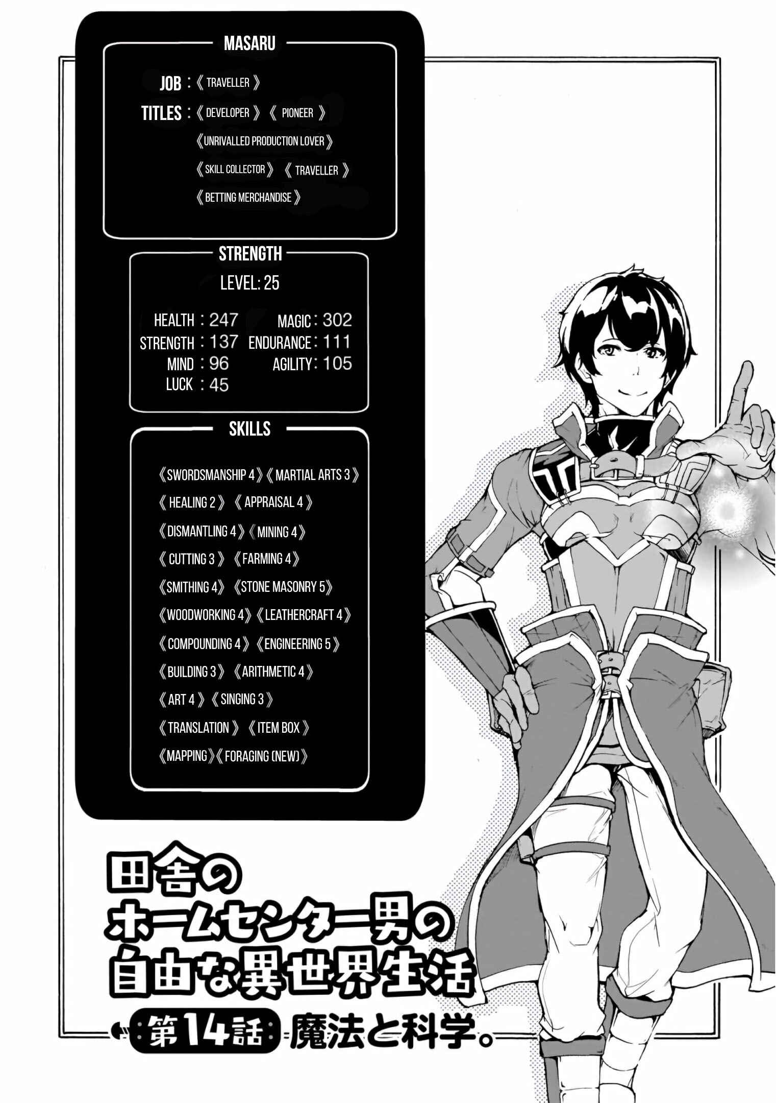 Page 4 Chapter 14 The Home Improvement Store Employee Building an Agricultural Village in Another World