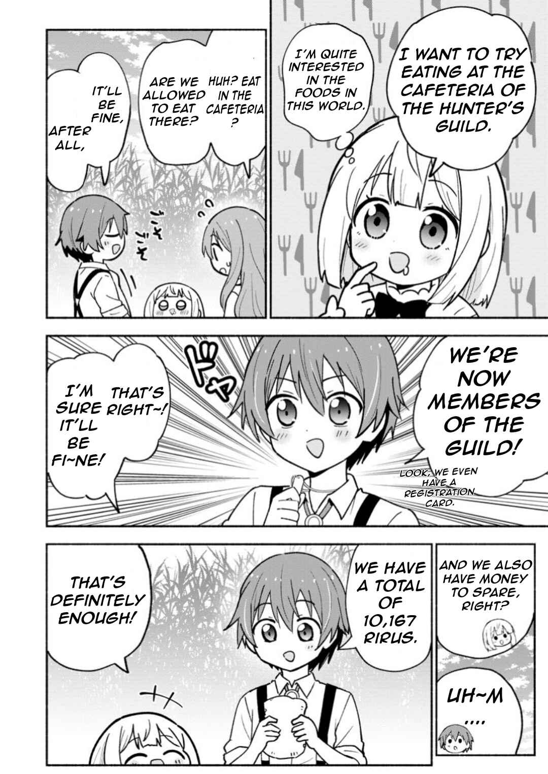 Page 14 Chapter 5 Isekai No Ochibi-chan wa Kyou mo Nanika wo Tsukuri Dasu