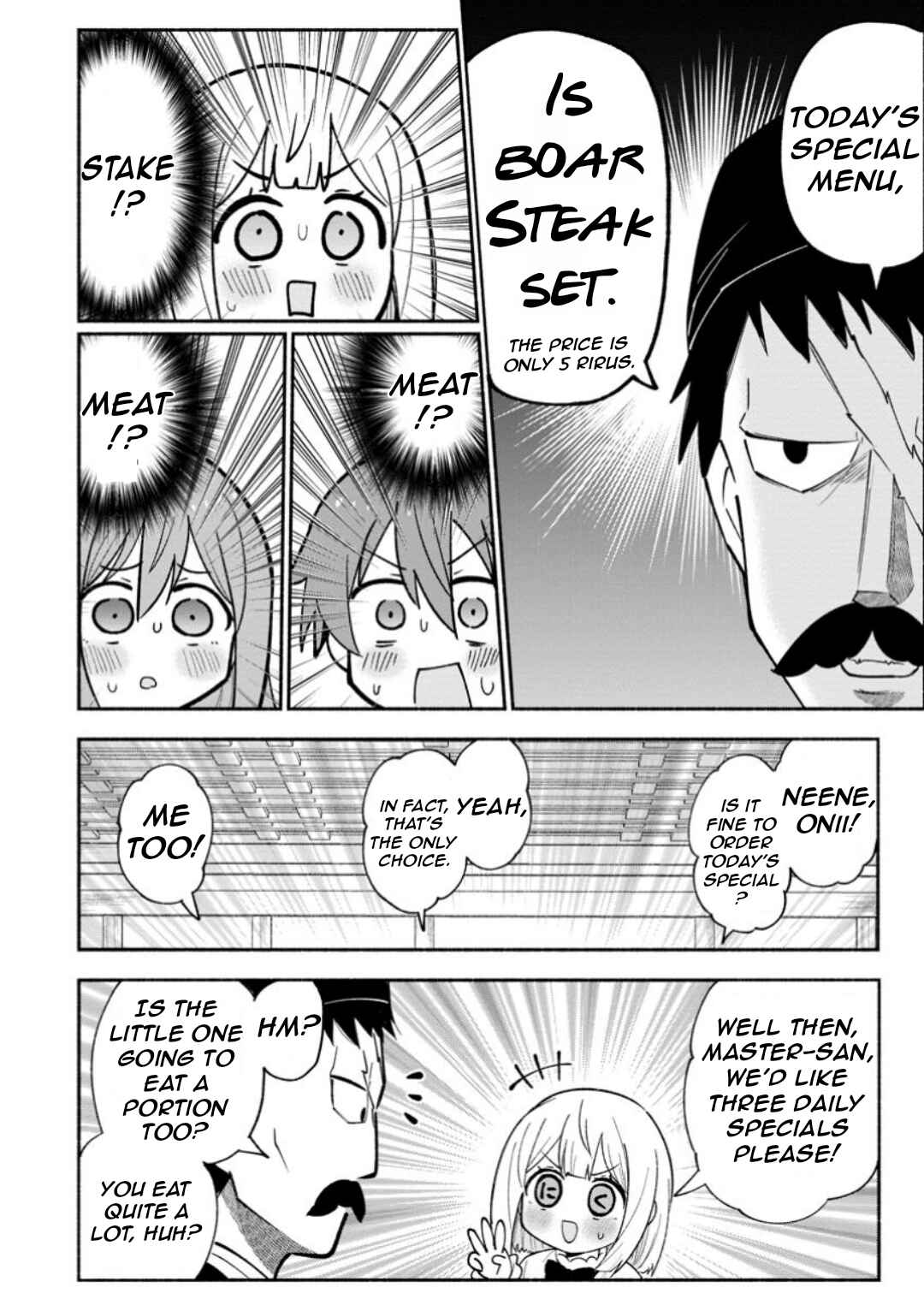 Page 20 Chapter 5 Isekai No Ochibi-chan wa Kyou mo Nanika wo Tsukuri Dasu