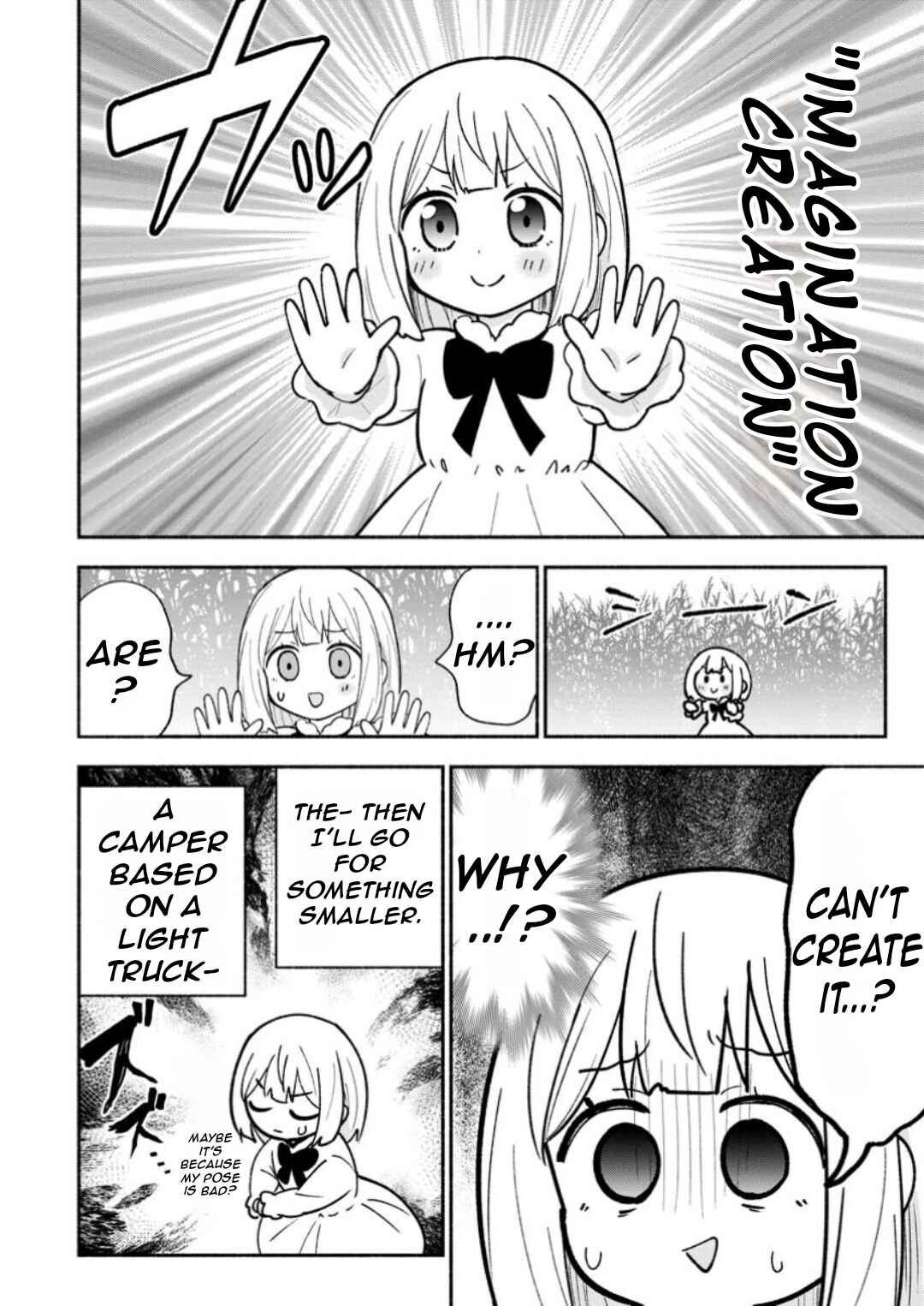 Page 4 Chapter 5 Isekai No Ochibi-chan wa Kyou mo Nanika wo Tsukuri Dasu