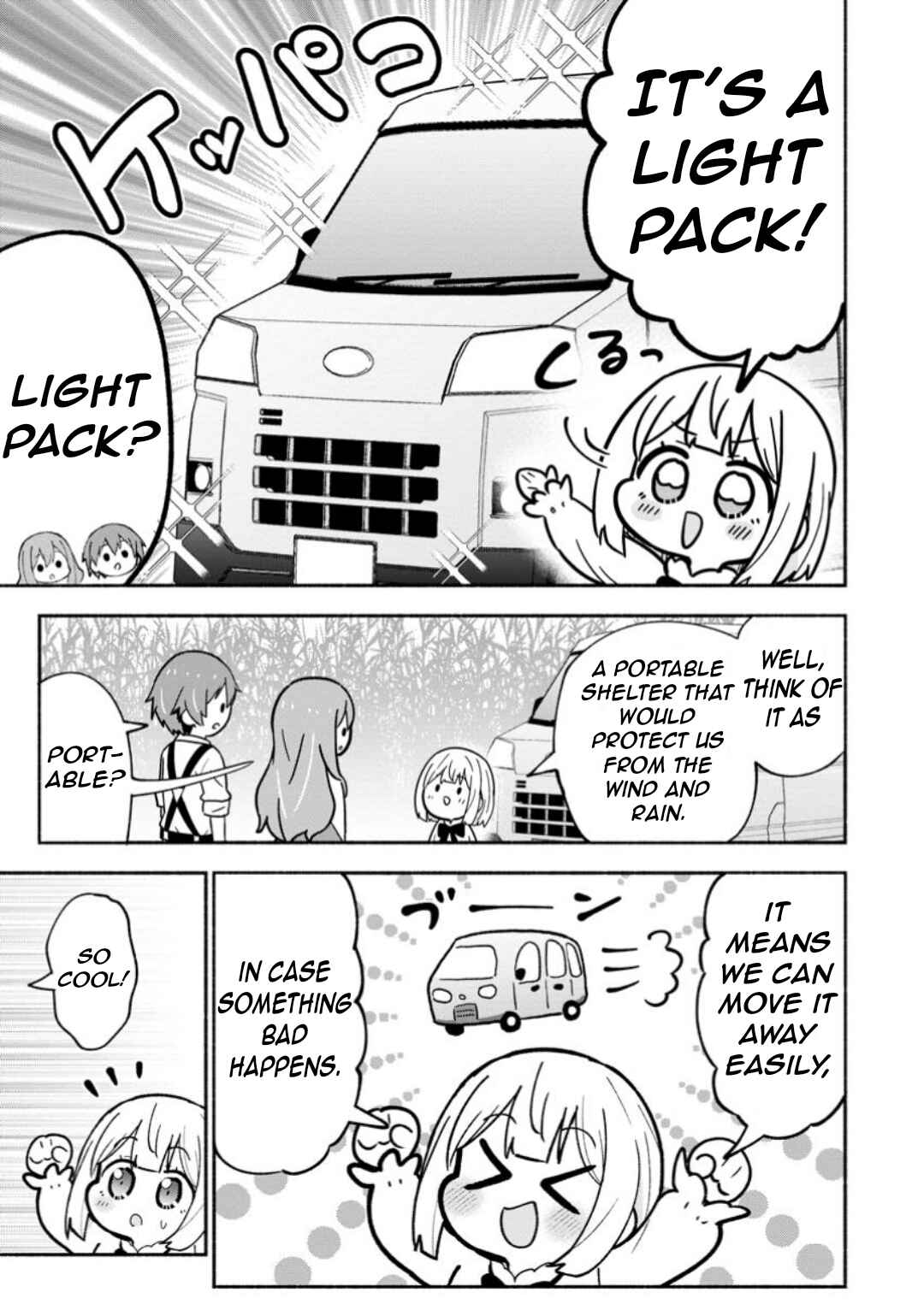 Page 9 Chapter 5 Isekai No Ochibi-chan wa Kyou mo Nanika wo Tsukuri Dasu