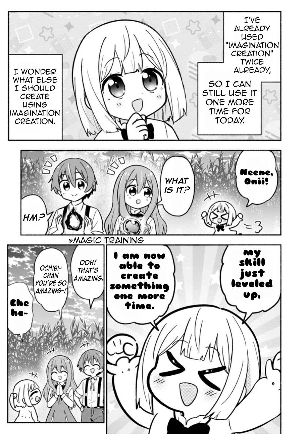Page 6 Chapter 9 Isekai No Ochibi-chan wa Kyou mo Nanika wo Tsukuri Dasu