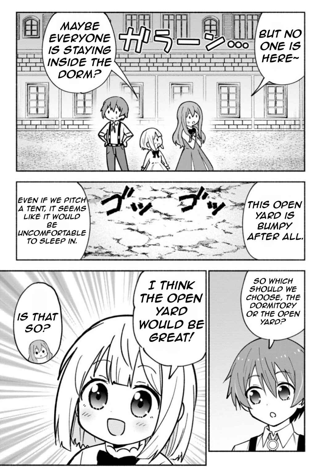 Page 24 Chapter 4 Isekai No Ochibi-chan wa Kyou mo Nanika wo Tsukuri Dasu