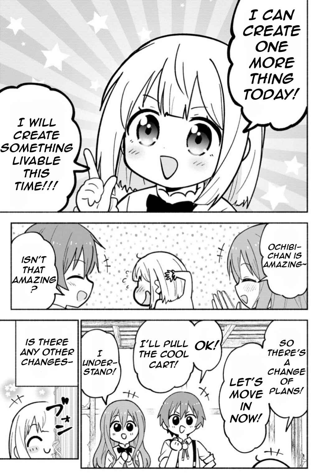 Page 30 Chapter 4 Isekai No Ochibi-chan wa Kyou mo Nanika wo Tsukuri Dasu