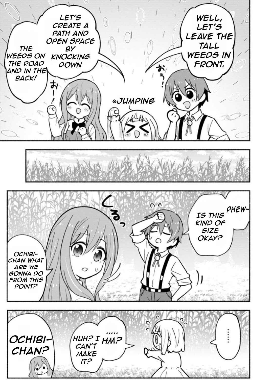 Page 32 Chapter 4 Isekai No Ochibi-chan wa Kyou mo Nanika wo Tsukuri Dasu