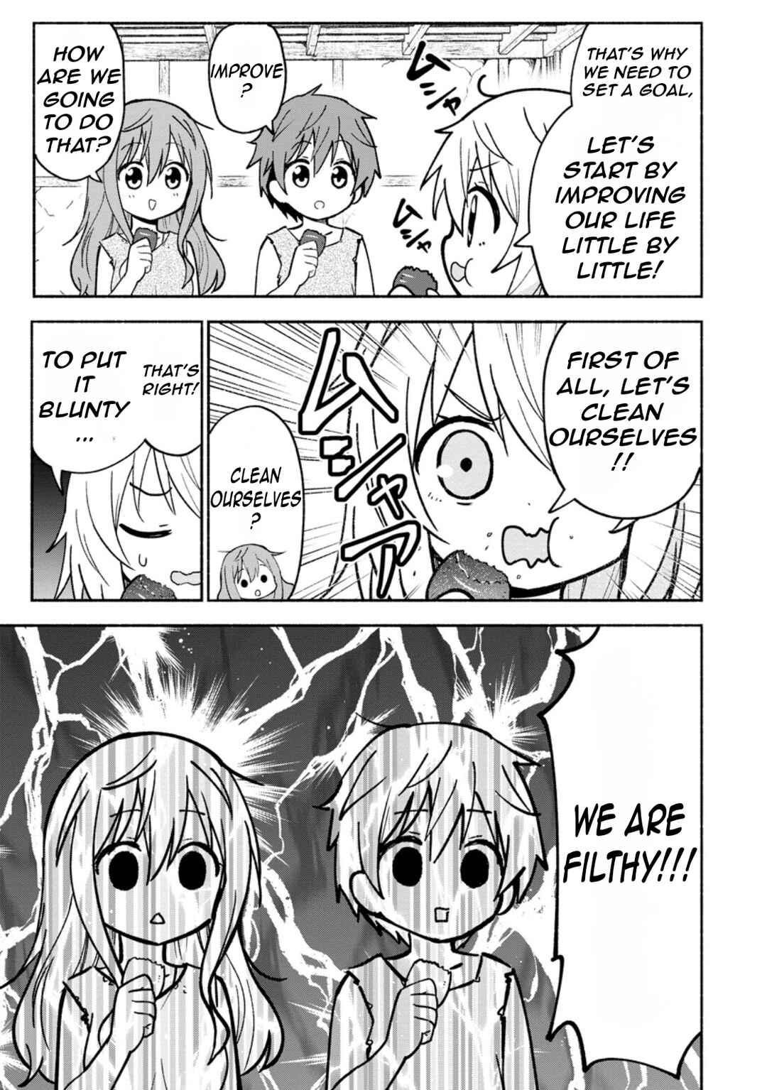 Page 22 Chapter 2 Isekai No Ochibi-chan wa Kyou mo Nanika wo Tsukuri Dasu