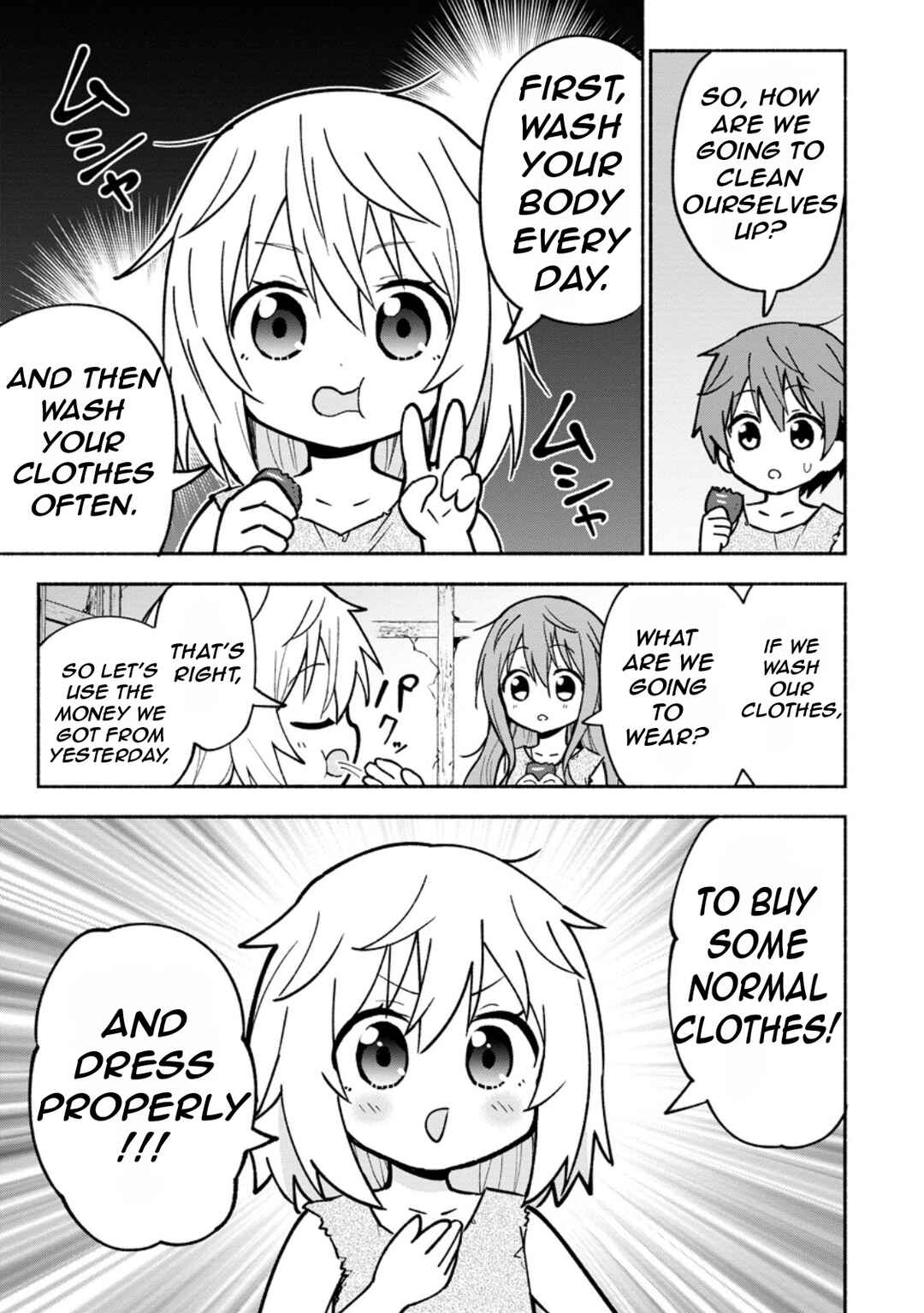 Page 24 Chapter 2 Isekai No Ochibi-chan wa Kyou mo Nanika wo Tsukuri Dasu