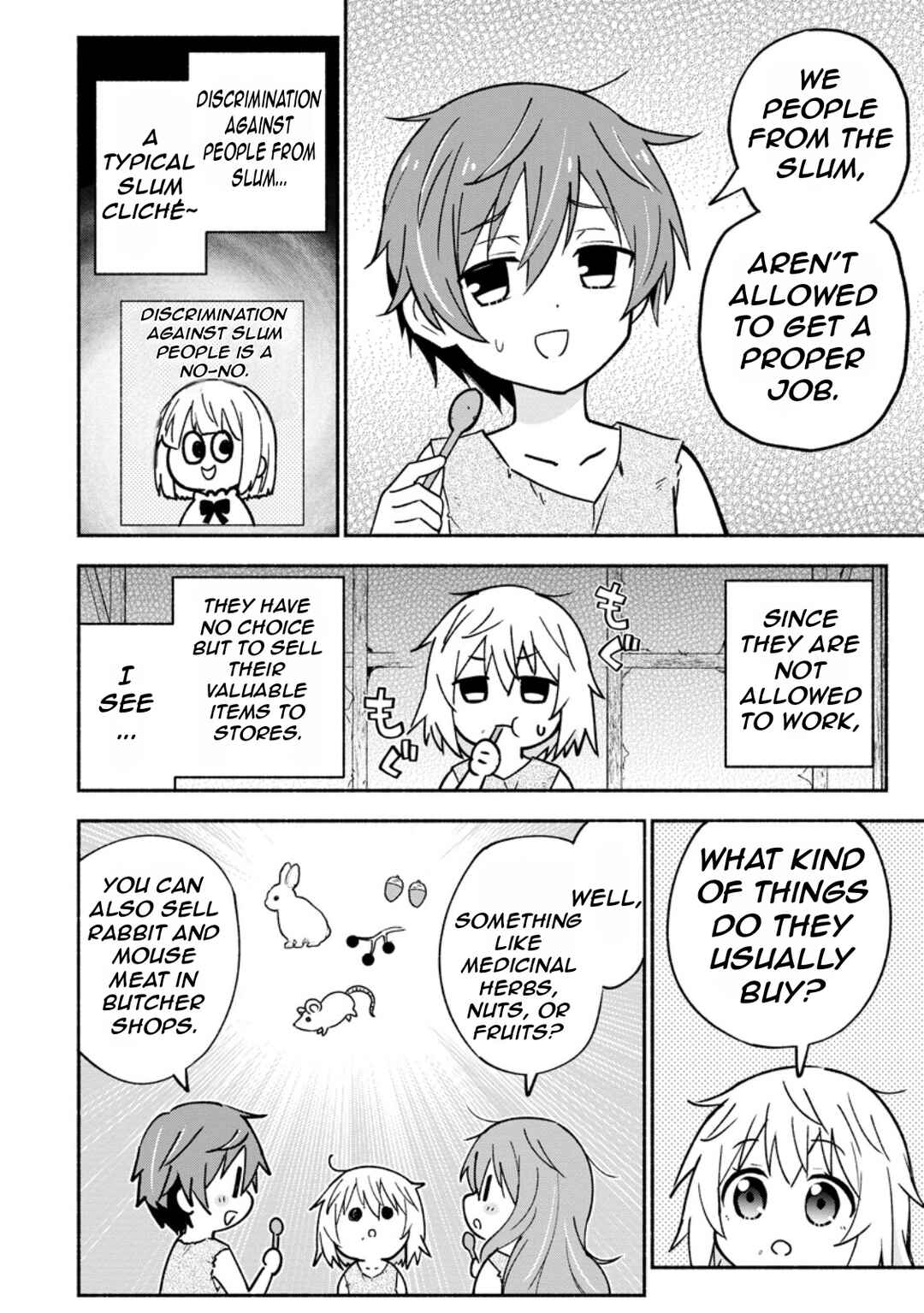 Page 5 Chapter 2 Isekai No Ochibi-chan wa Kyou mo Nanika wo Tsukuri Dasu