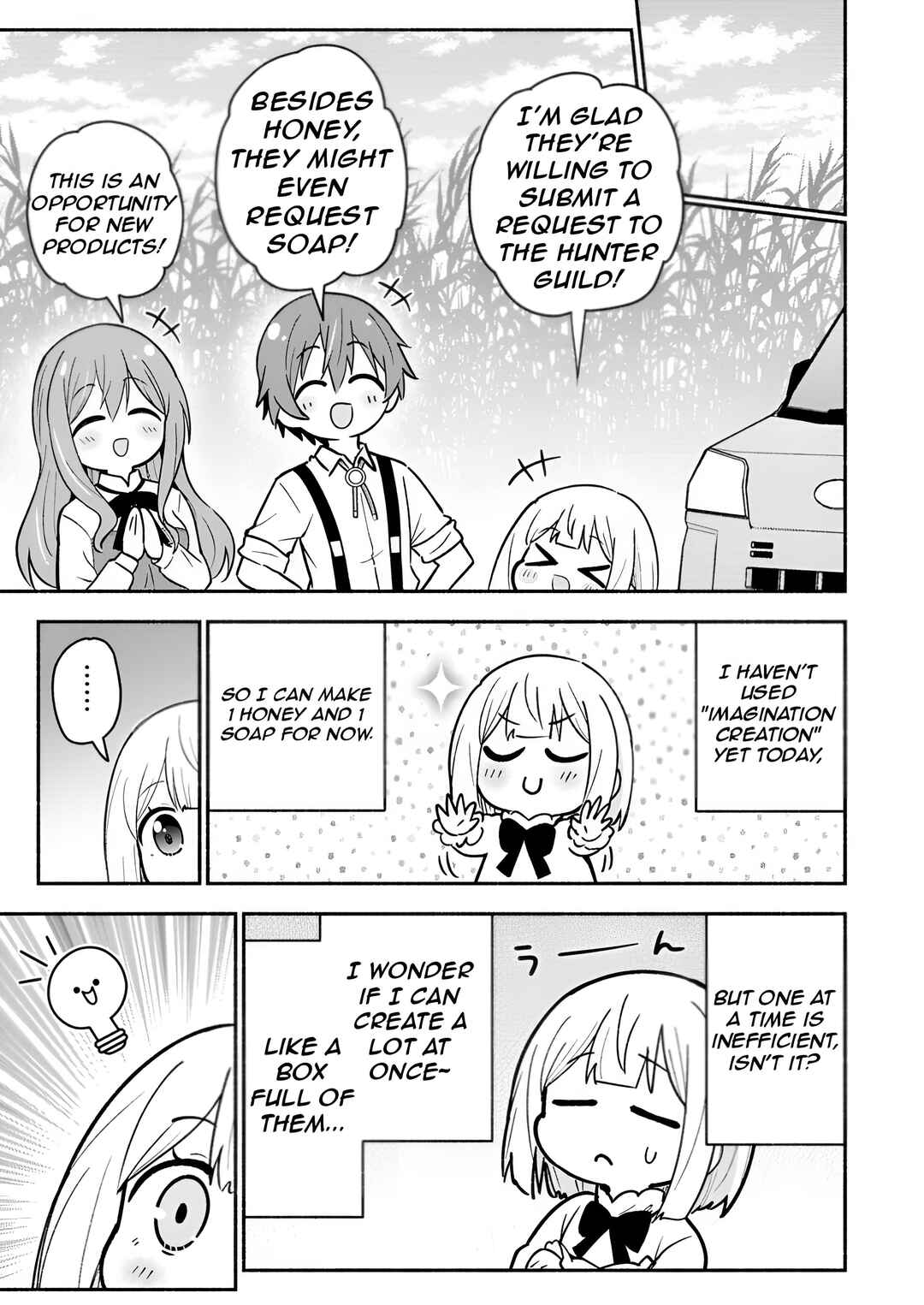 Page 22 Chapter 6 Isekai No Ochibi-chan wa Kyou mo Nanika wo Tsukuri Dasu