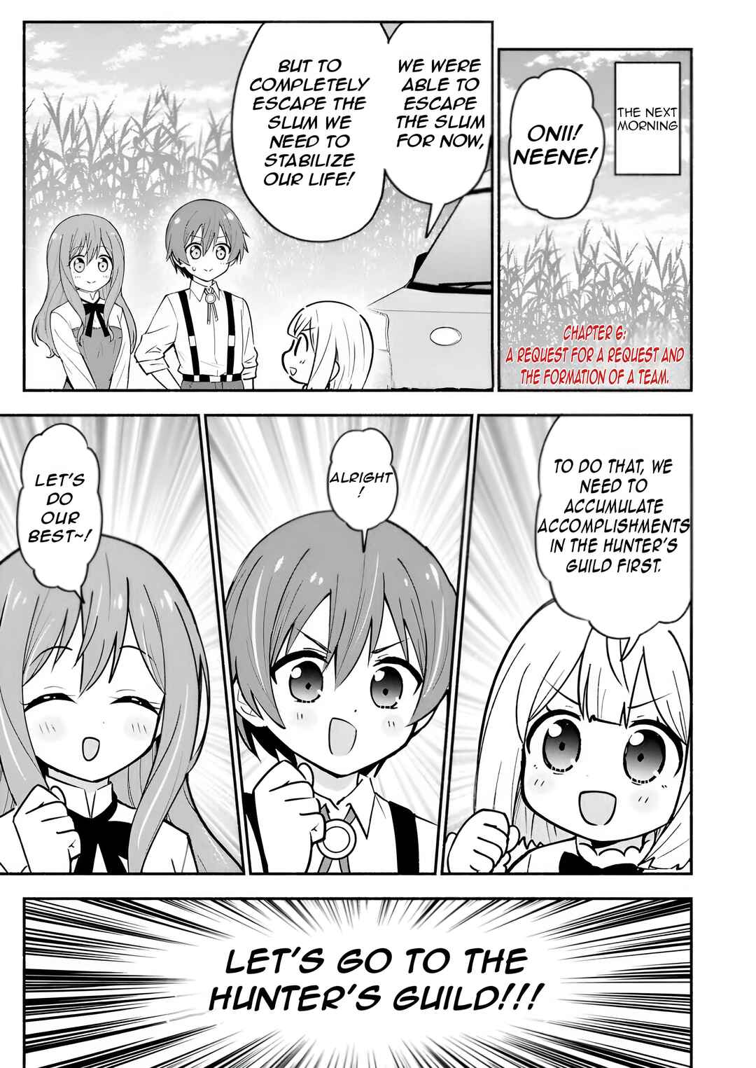 Page 4 Chapter 6 Isekai No Ochibi-chan wa Kyou mo Nanika wo Tsukuri Dasu